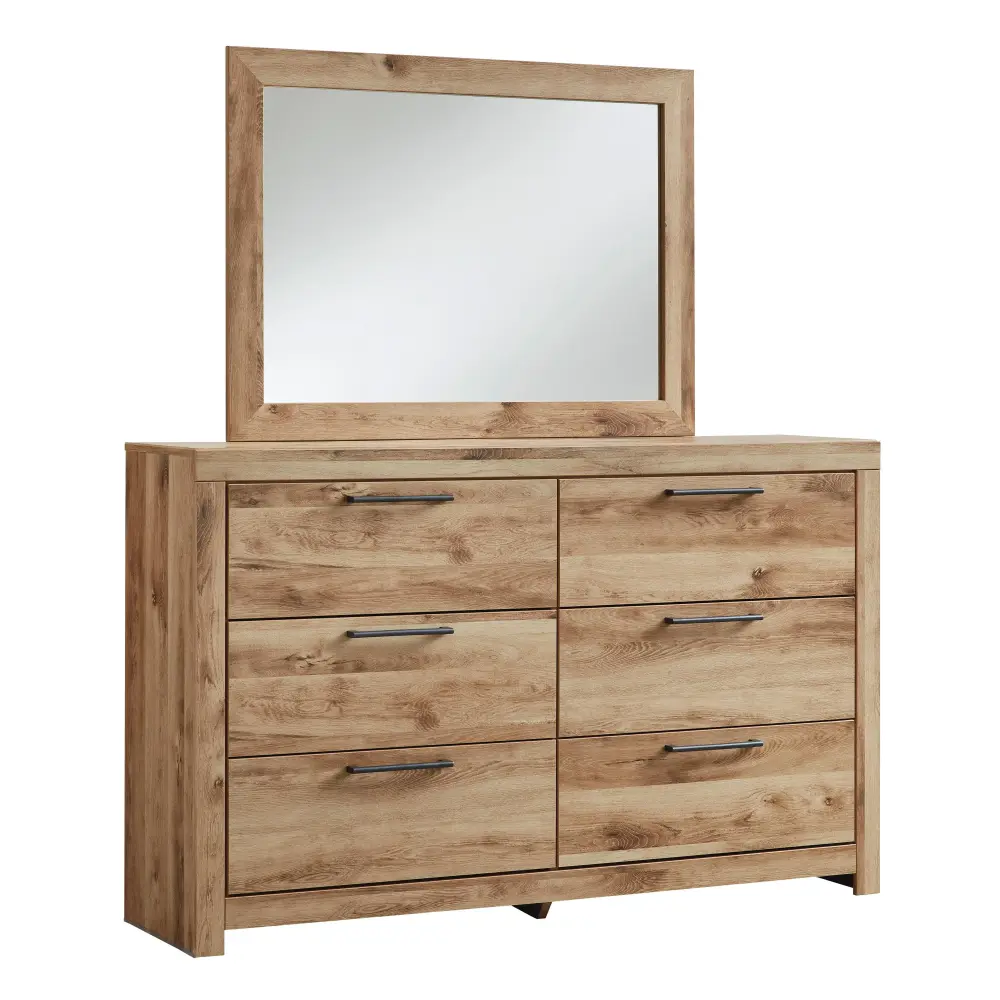 Diamond Modern Furniture Exclusive Design Hyanna 6-Drawer Dresser Mirror B1050-31/B1050-36