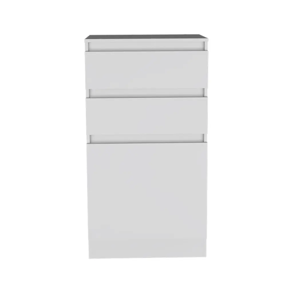 Cambridge Three Drawers Gowner Multicolor Mdf Engineered Wood fm furniture