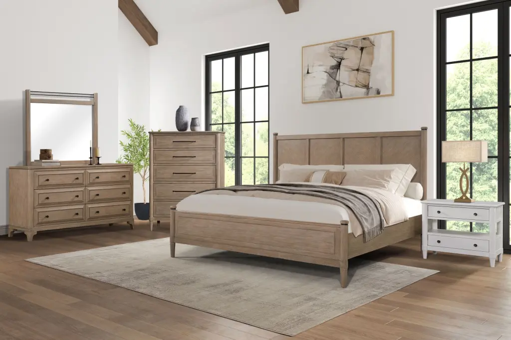 5 Drawer Door Chest Sand Finish Sand Solid Wood Mdf ihomefurnishings