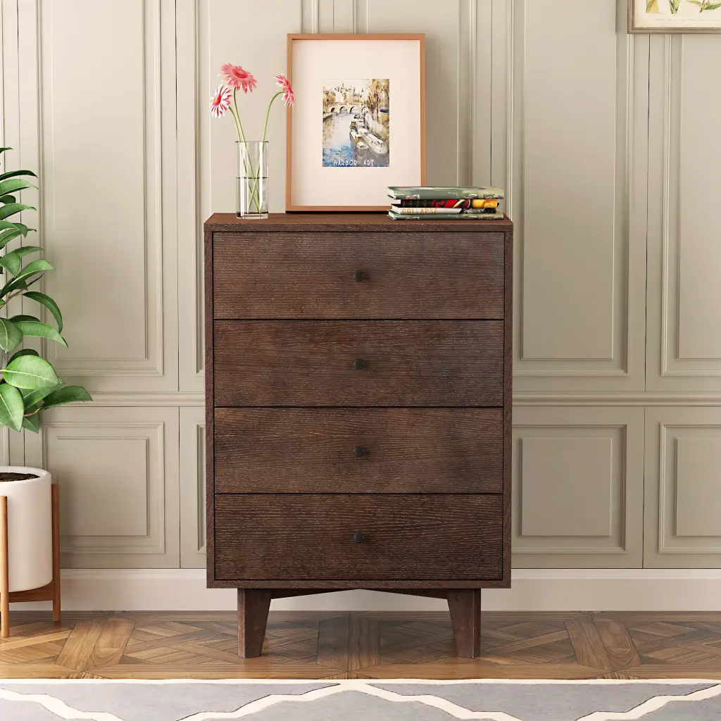Solid Timber Spray Painted Drawer Dresser Bar Buffet Tableware Cabinet L jxy furniture
