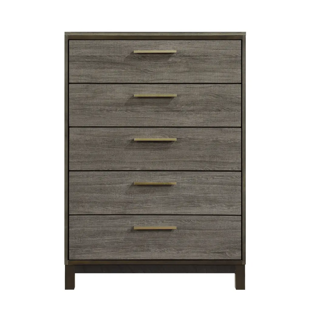 Contemporary 5 Drawer Chest Antique Bar Pulls Bedroom Storage kanepe