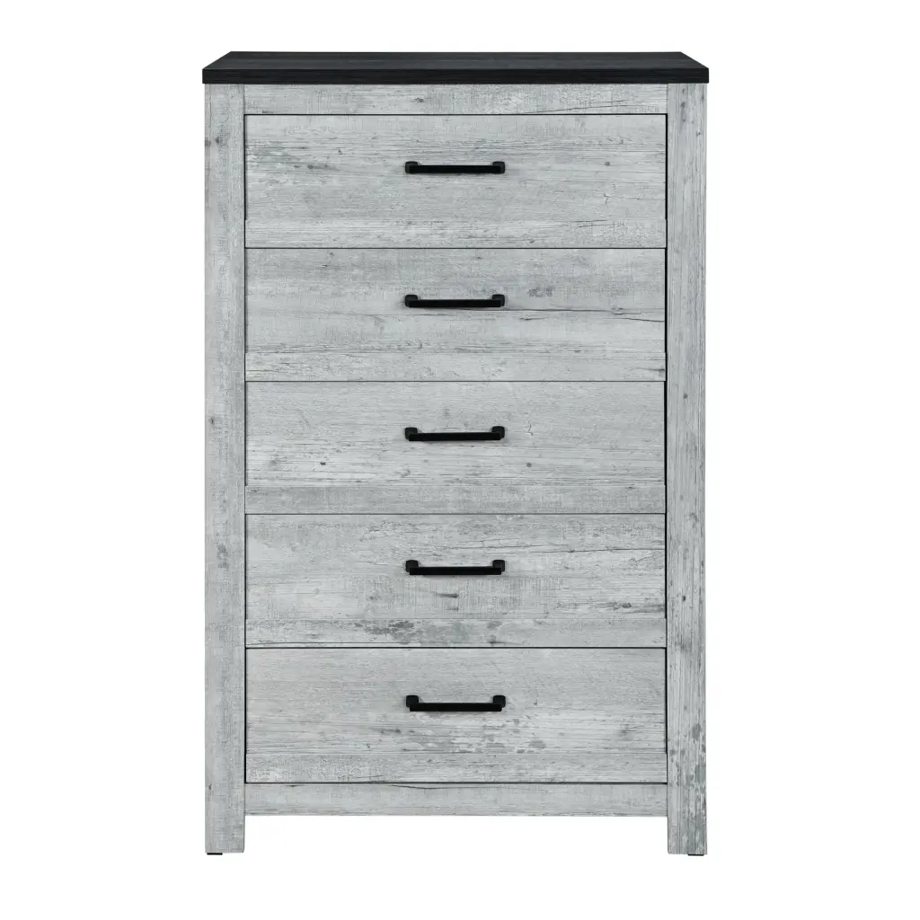 Kicks Grey Wash Chest Solid Timber and MDF Construction luxe modern furniture