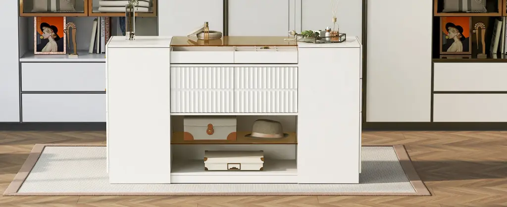 Modern Premium Multi Practical Island Vanity Dresser And Storage Cabin bed best
