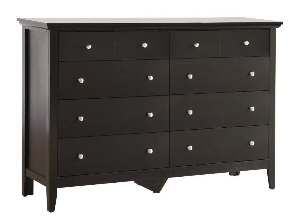 Hammond G5450 D Dresser Black Particle Board glory furniture