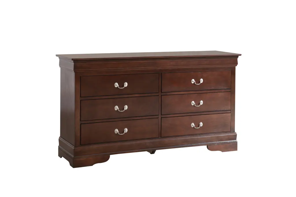Louis Phillipe G3125 D Dresser Cappuccino Beige Particle Board glory furniture