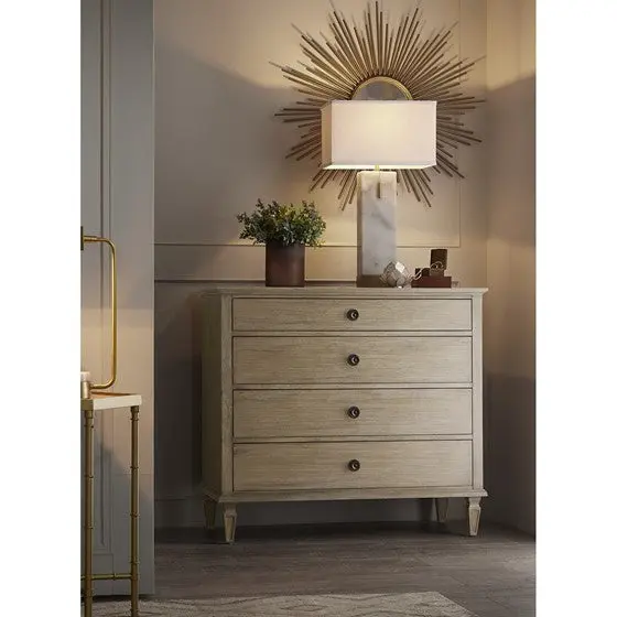 Victoria Small Dresser Natural Solid Timber Wooden Chest Drawers jla