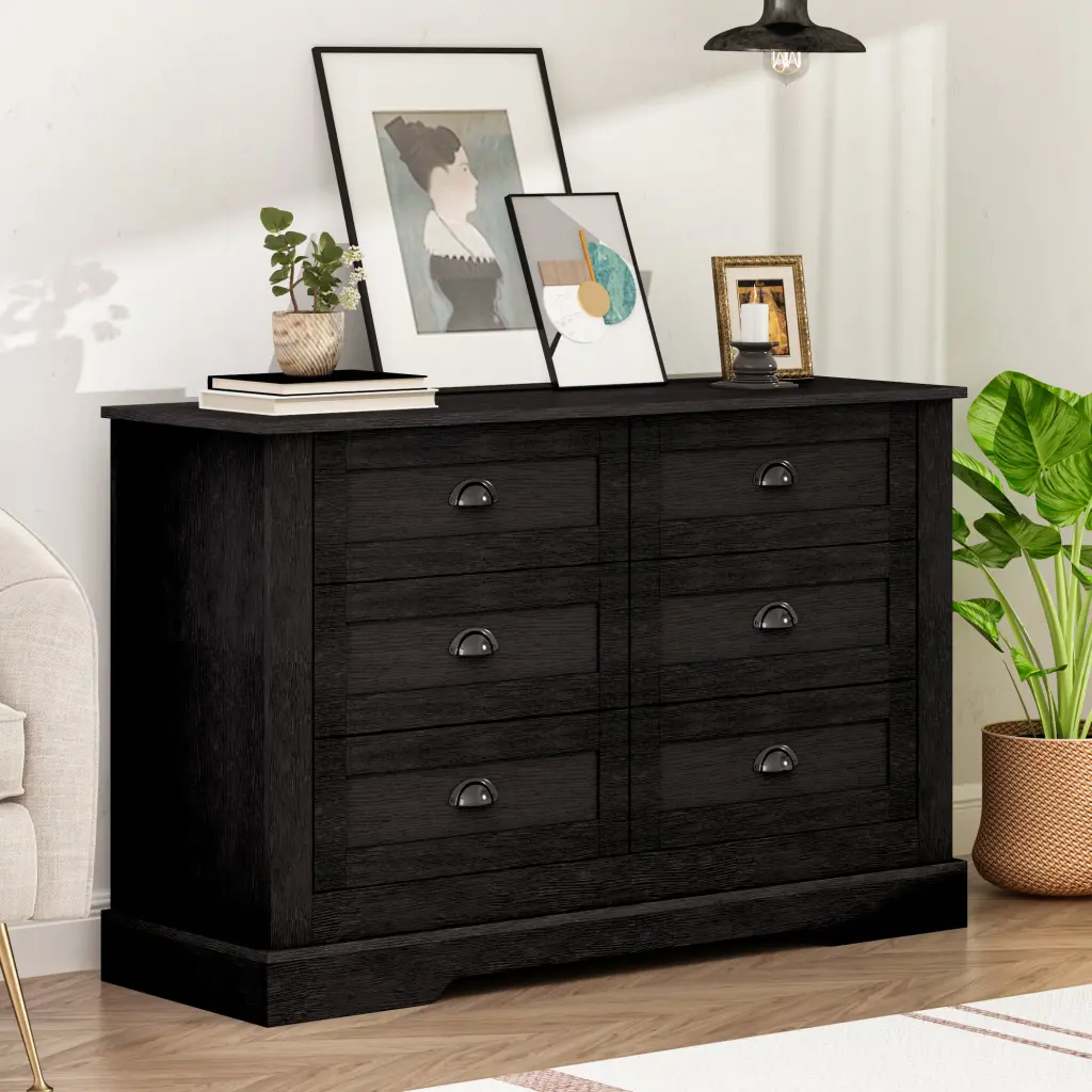 Drawer Dresser Cabinet Sideboard Bar Cabinet Buffet Server Console Table jxy furniture