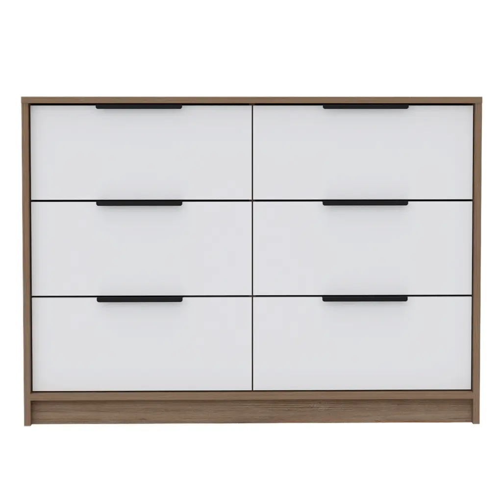 4 Drawer Double Gown Maryland Bedroom Dresser Pine White treevol furniture