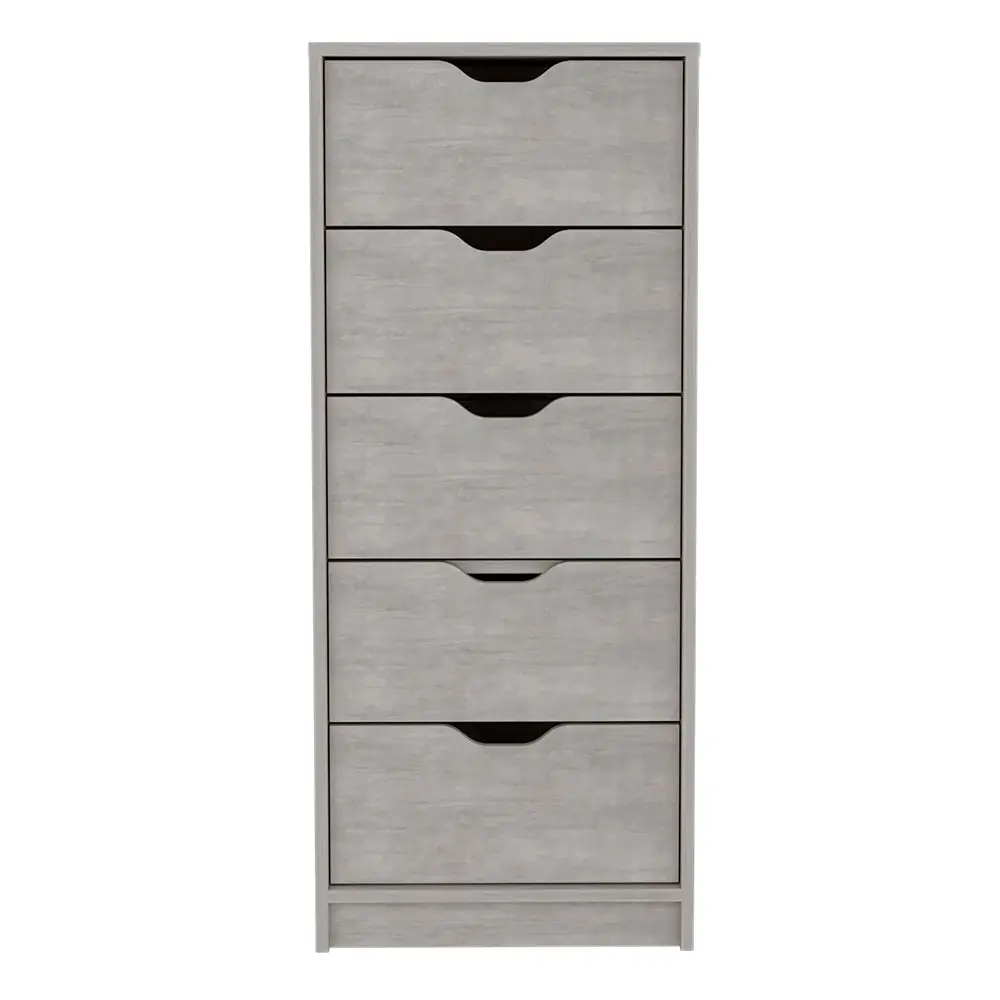 Kamran Dresser Bedroom Furniture Concrete Gray Particle Board Engineered Wood treevol furniture