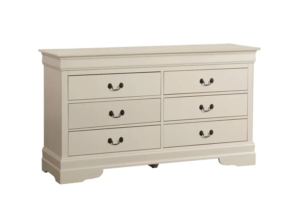 Louis Phillipe G3175 D Gown Beige Particle Board Dressing Table glory furniture