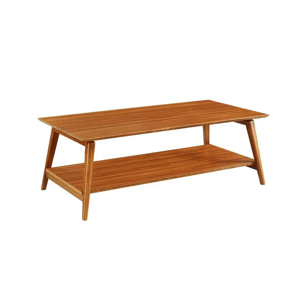 Greenington Antares Coffee Table Amber Finish Sustainable Bamboo