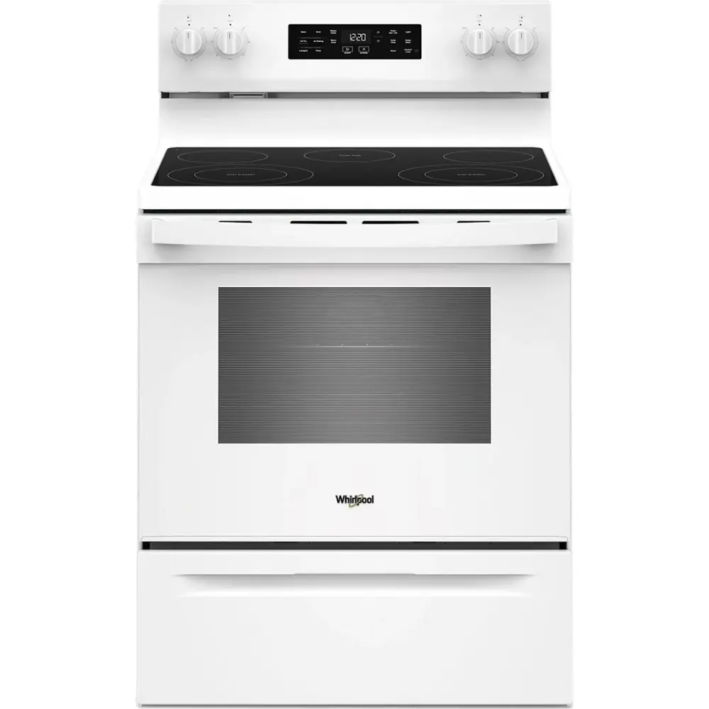 Whirlpool 30-inch Electric Range Air Cooking Technology and Steam Freshen WFES4530SW