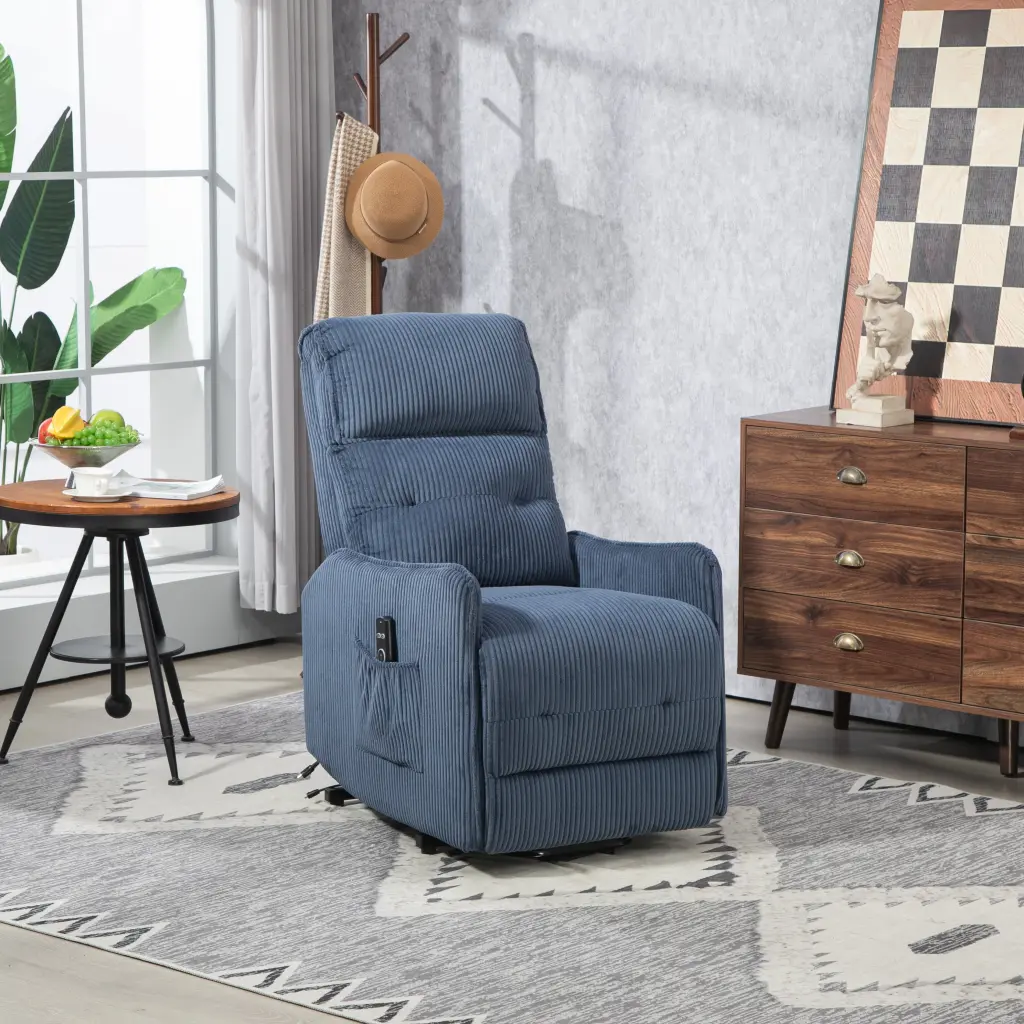 Coolmore Recliner Chair Electric Recliner Chairs Adults Side Pockets coolmore w-395
