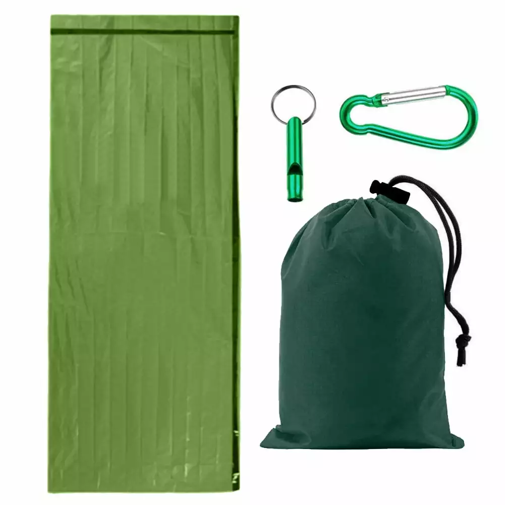 Emergency Sleeping Bag 26 Micron PE Aluminized Film Survival Camping