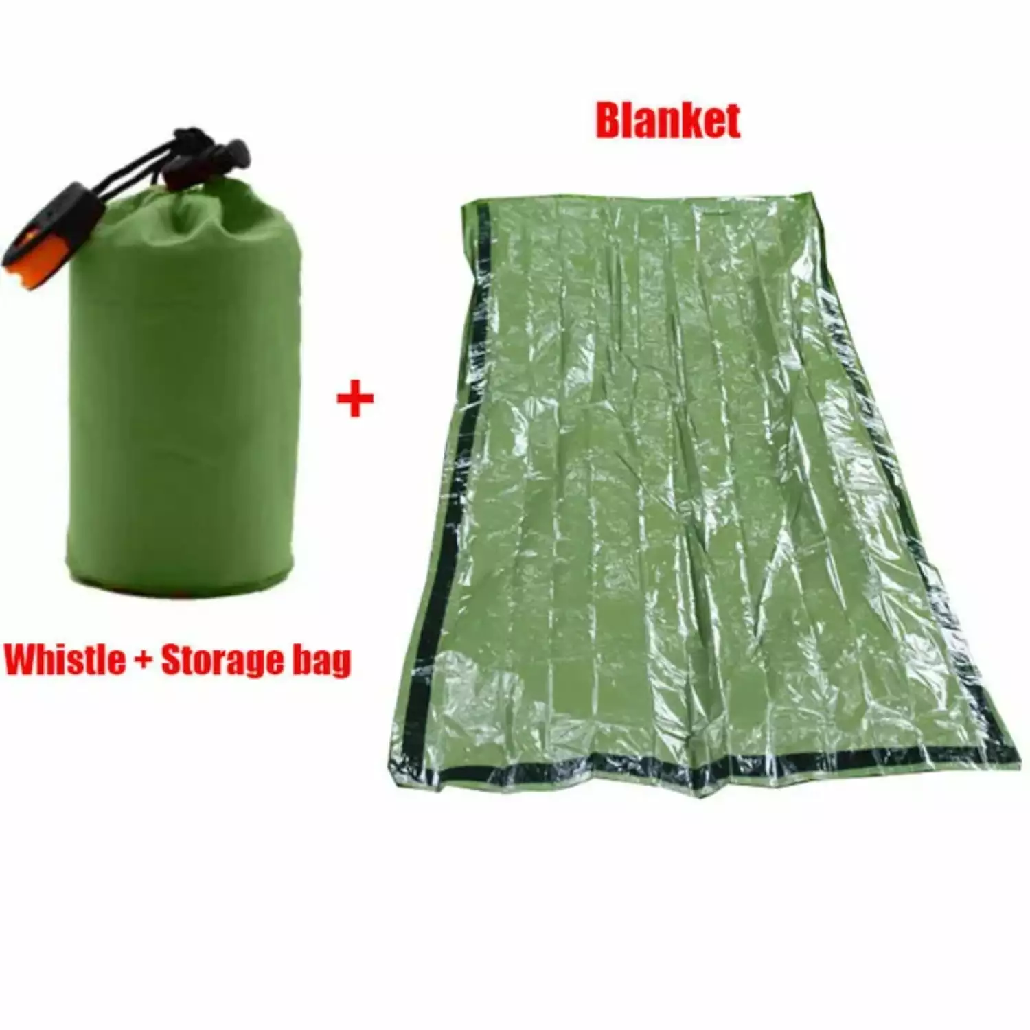FYNGCN Portable Waterproof Emergency Survival Sleeping Bag Thermal Bivy Sack Hiking Camping First Aid Rescue