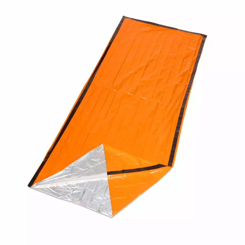 Outdoor PE Emergency Sleeping Bag Disaster Relief - Cold Insulation Thermal Survival Bivy Sack