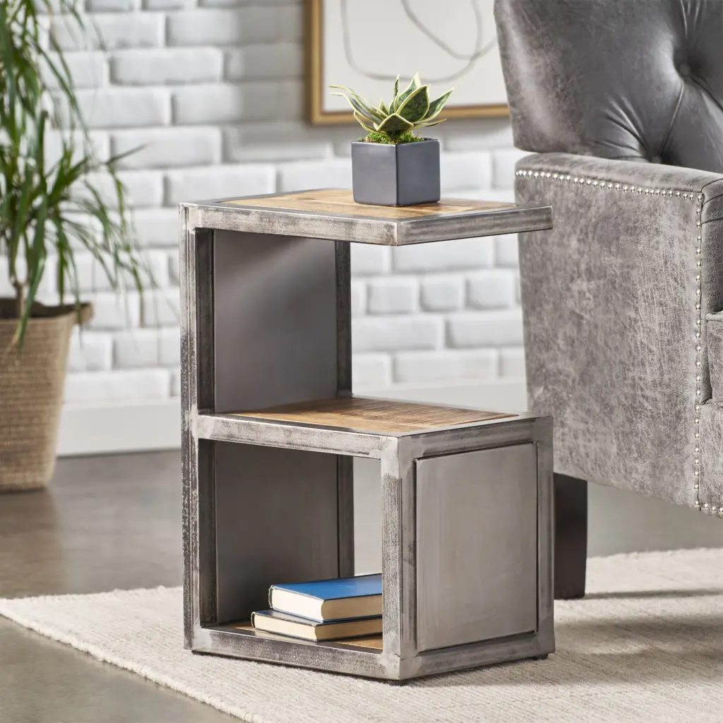 End Table Natural Timber Finish nh-comfortcove