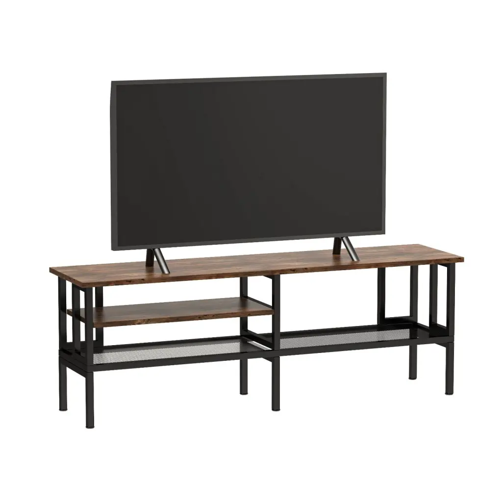 KPIBEST TV Stand Media Entertainment Center 70 Inch TVs Living Room