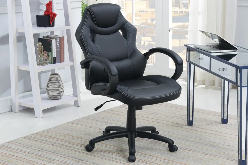 Office Chair Upholstered Cushioned Ergonomic Gaming Chair kanepe