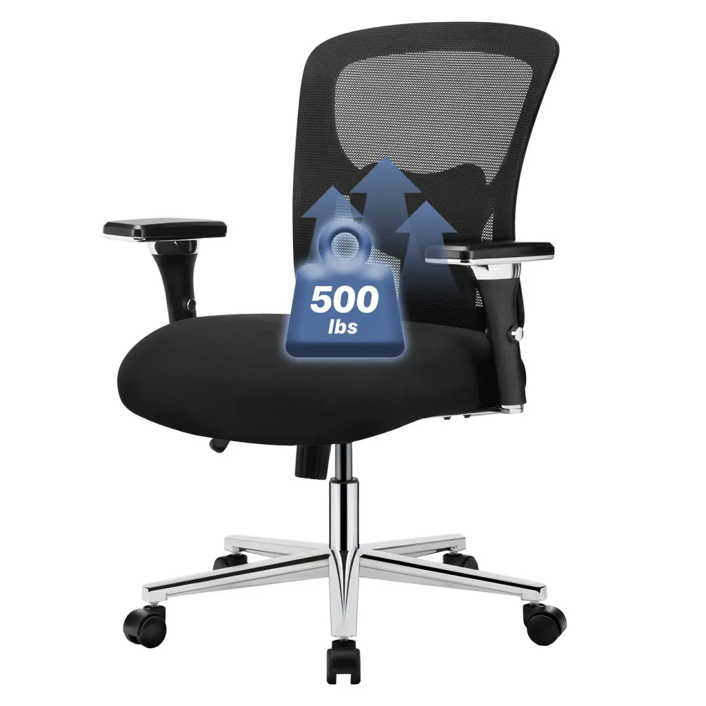 Ergonomic Desk Chair Lumbar Support Heavy Duty Mesh Computer Chair w2201