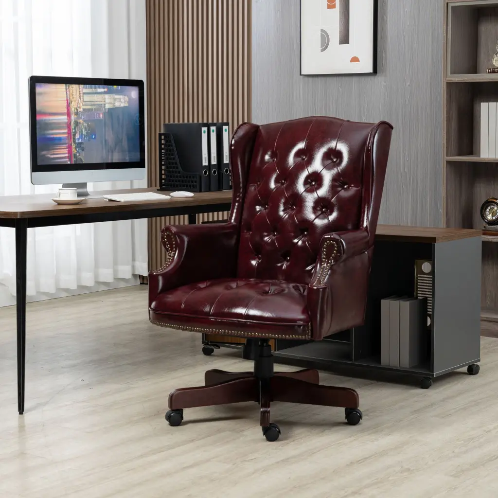 Executive Stationery Chair High Back Reclining Cozy Desk Chair Ergonomic Office Chair aoao furniture-w1333