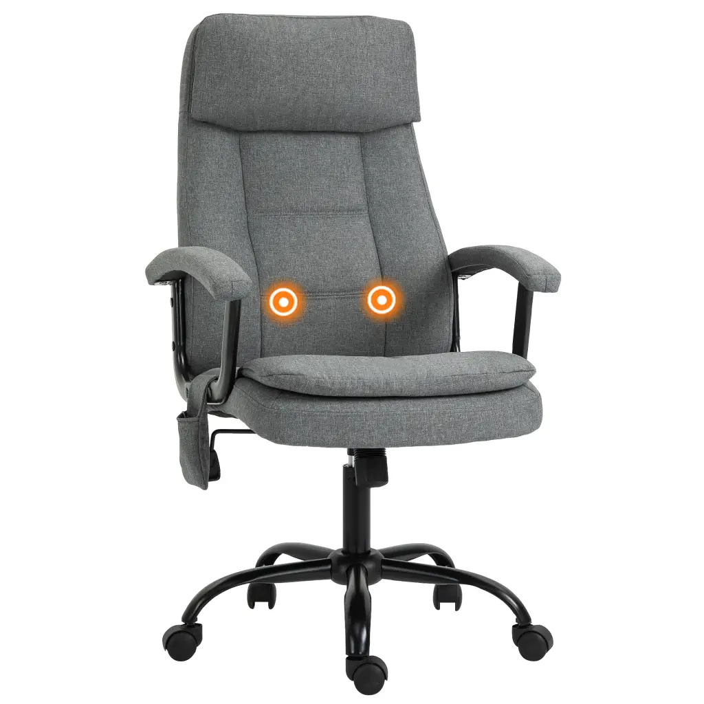 Vinsetto Executive Ergonomic Office Chair 2-Point Lumbar Support and Weighted Base aosom business