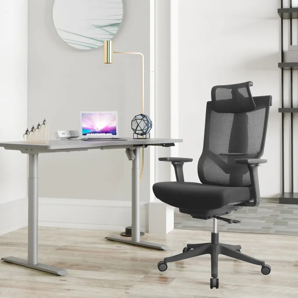 Executive Office Chair Headrest and 2D Armrest Chase Back Function Ergonomic Design honsit furniture