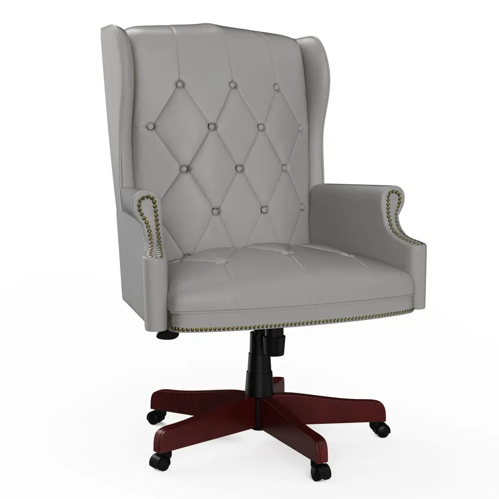 330Lbs Executive Stationery Chair High Back Reclining Comfort Fit Design Office like it