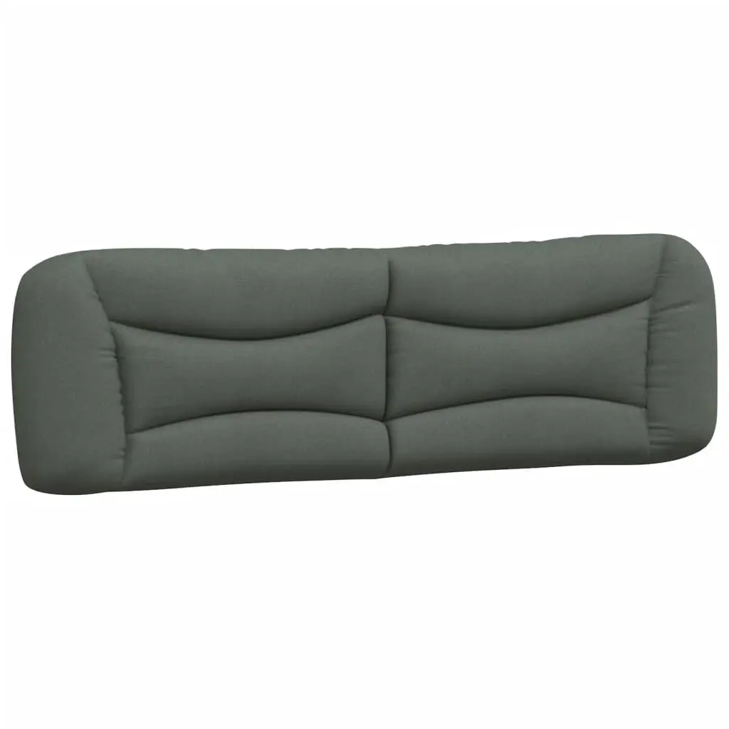 Dark Gray Fabric Headboard Cushion 76 Inch - California King Headboard