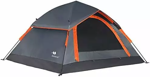 2-3/6-Person Instant Camping Tent Waterproof Family Cabin Tent 60 Seconds Setup Rainfly Mesh Windows