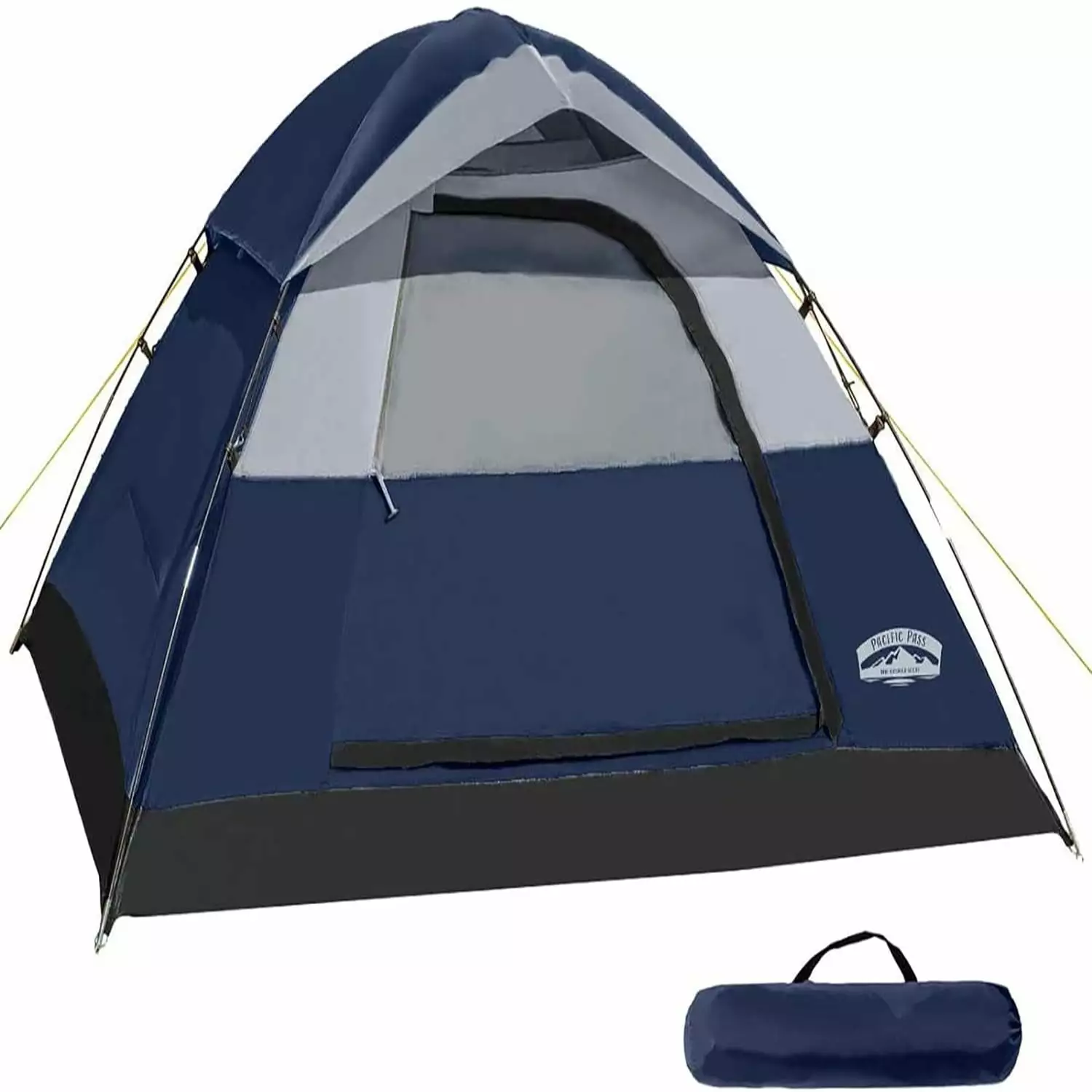 2/4/6 Person Family Dome Tent Removable Rain Fly Easy Setup Camping