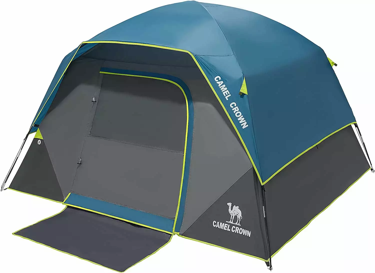 2/4/6 Person Waterproof Camping Tent Quick Setup Folding Outdoor Backpacking Tent Family Hiking