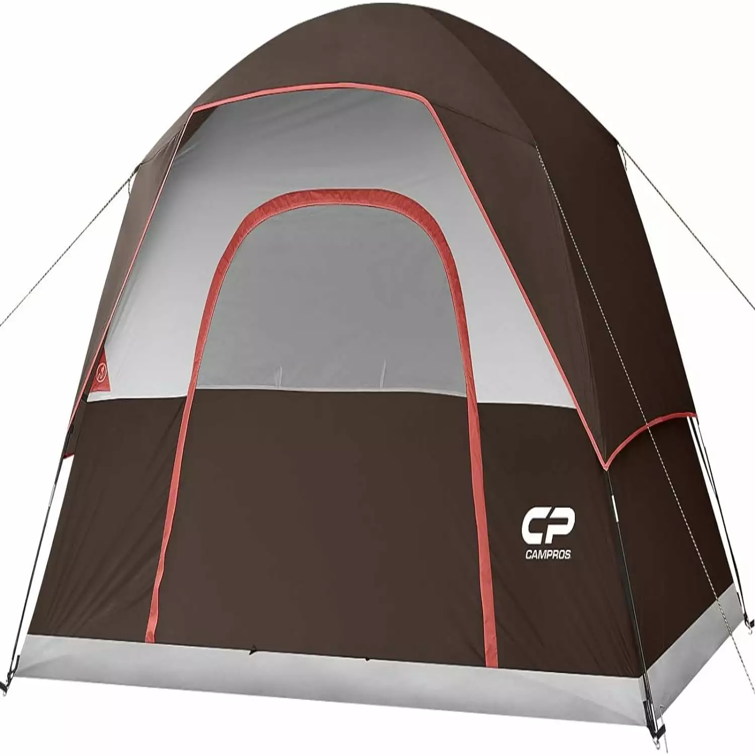 3/4/6/8 Person Camping Tent Waterproof Windproof Family Dome Tent Rainfly Large Mesh Windows Wider Door Easy Setup