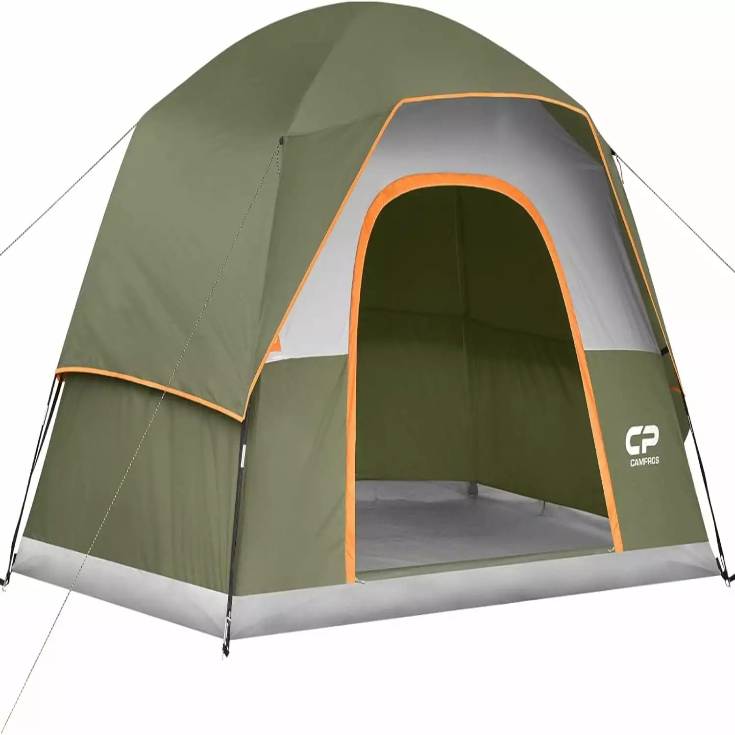 3/4/6/8 Person Family Camping Tent - Waterproof Windproof Dome Tent Rainfly, Large Mesh Windows, Wider Door, Easy Setup Po...