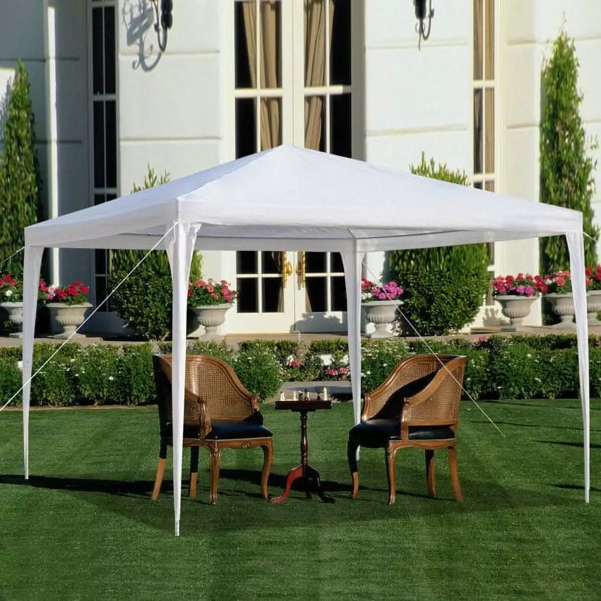 3x3m Waterproof Tent Spiral Tubes White Outdoor Camping and Events 3