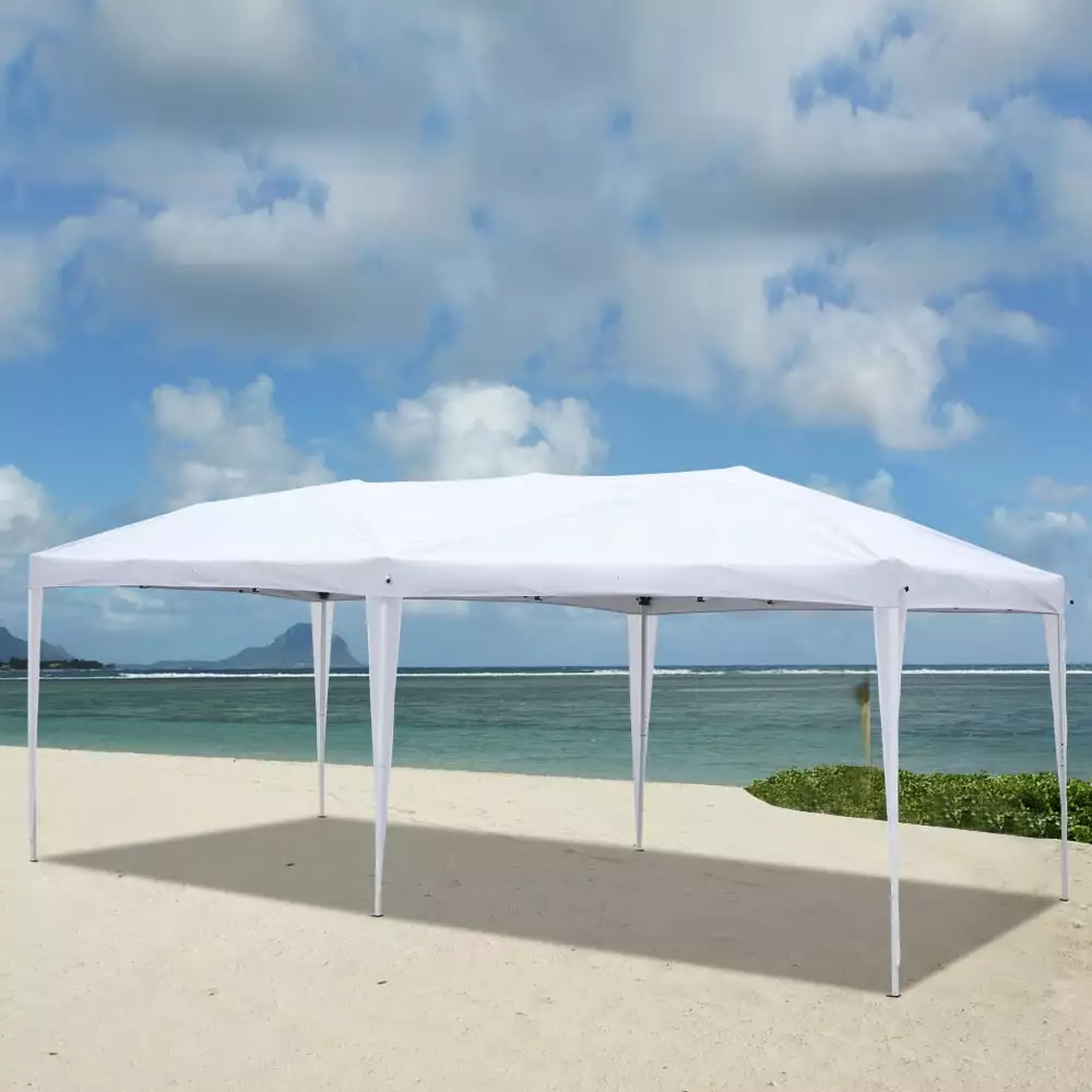 3x6m Waterproof Folding Family Camping Tent Carry Bag Beach Picnic Fishing