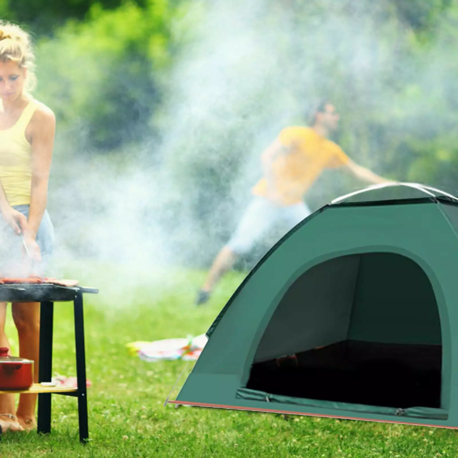 Fankiway Instant Automatic Lightweight Camping Tent Outdoor Family Travel