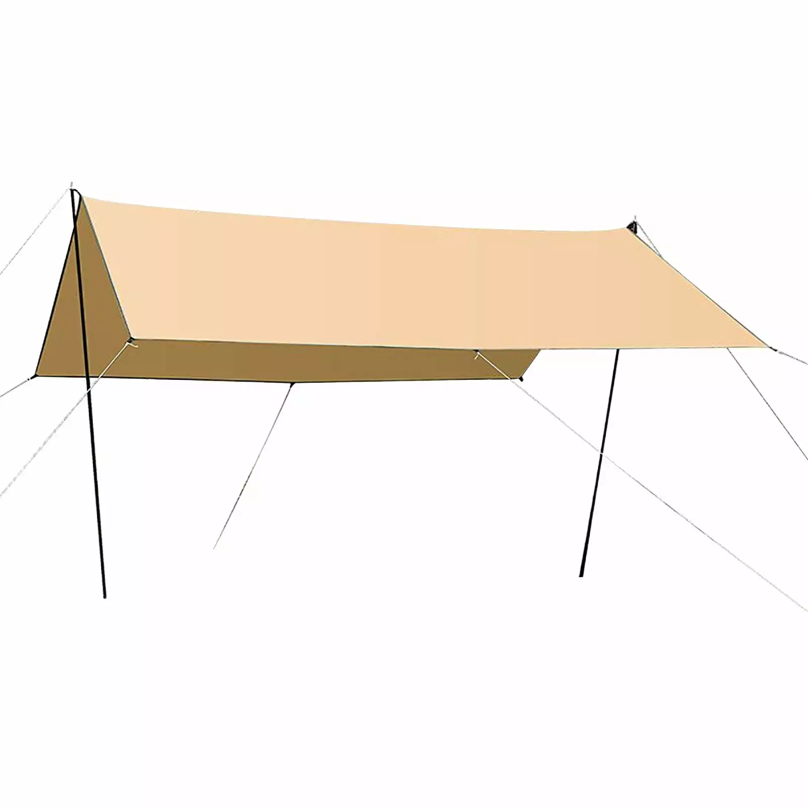 Gnobogi Super Large Camping Tent Windproof Rainproof Sunscreen Canopy Outdoor Multi-Person Use