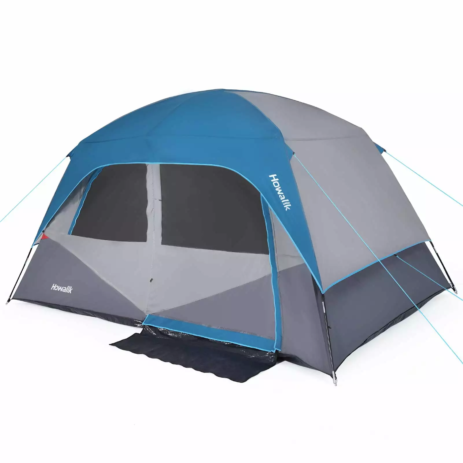 GymChoice Water Resistant Family Tent Easy Setup 4-6 Person Camping Hiking Backpacking Traveling Outdoor 12ft
