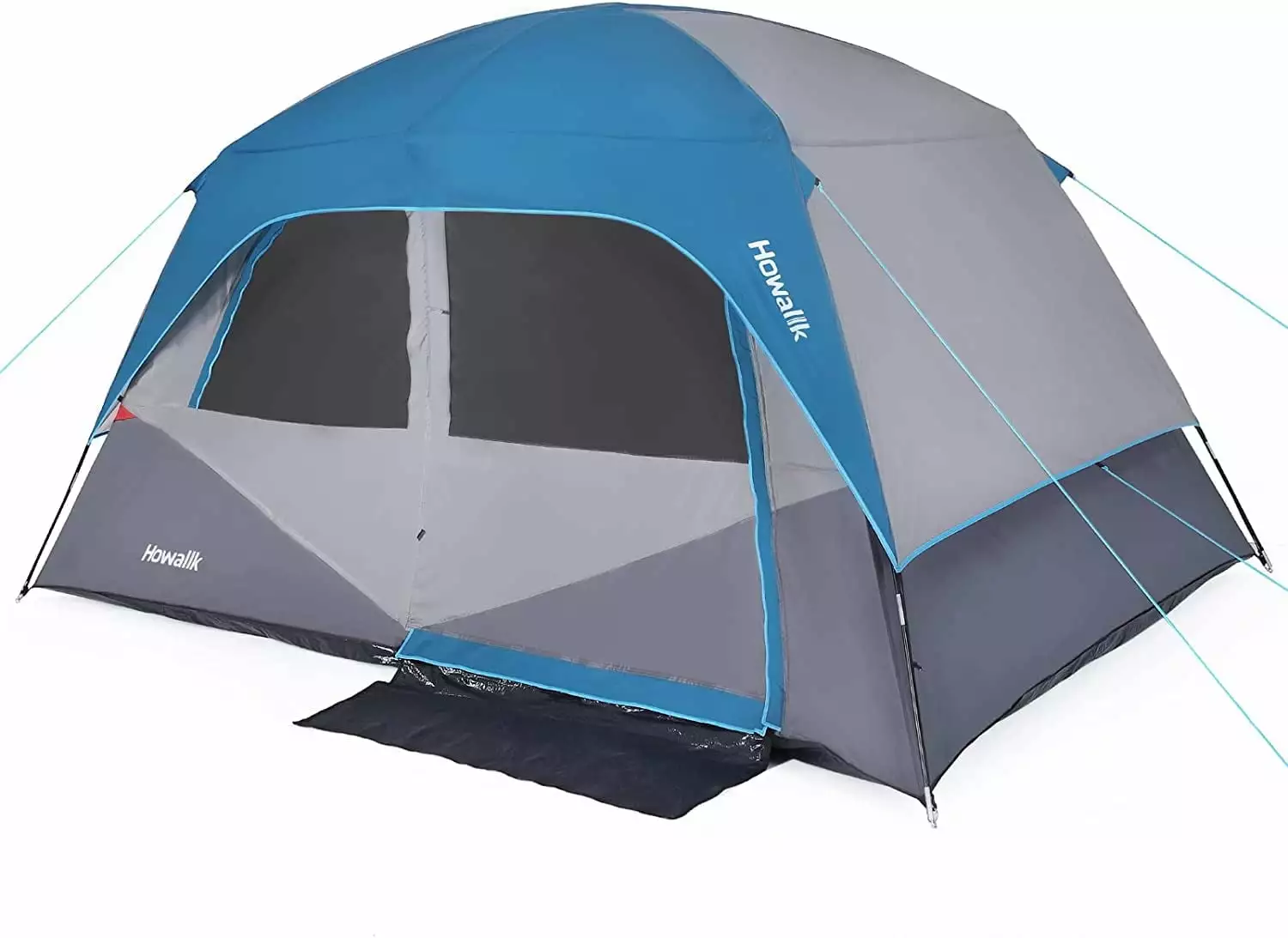 Homhougo Family Camping Tent 4-6 People - Easy Setup Tent Hiking, Backpacking, and Outdoor Travel 6