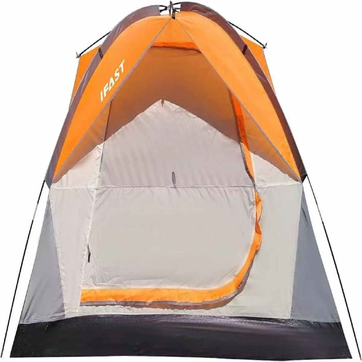 imerelez Family Camping Tent Double Layer Waterproof Windproof Top Roof Rain Protection Large Mesh Windows