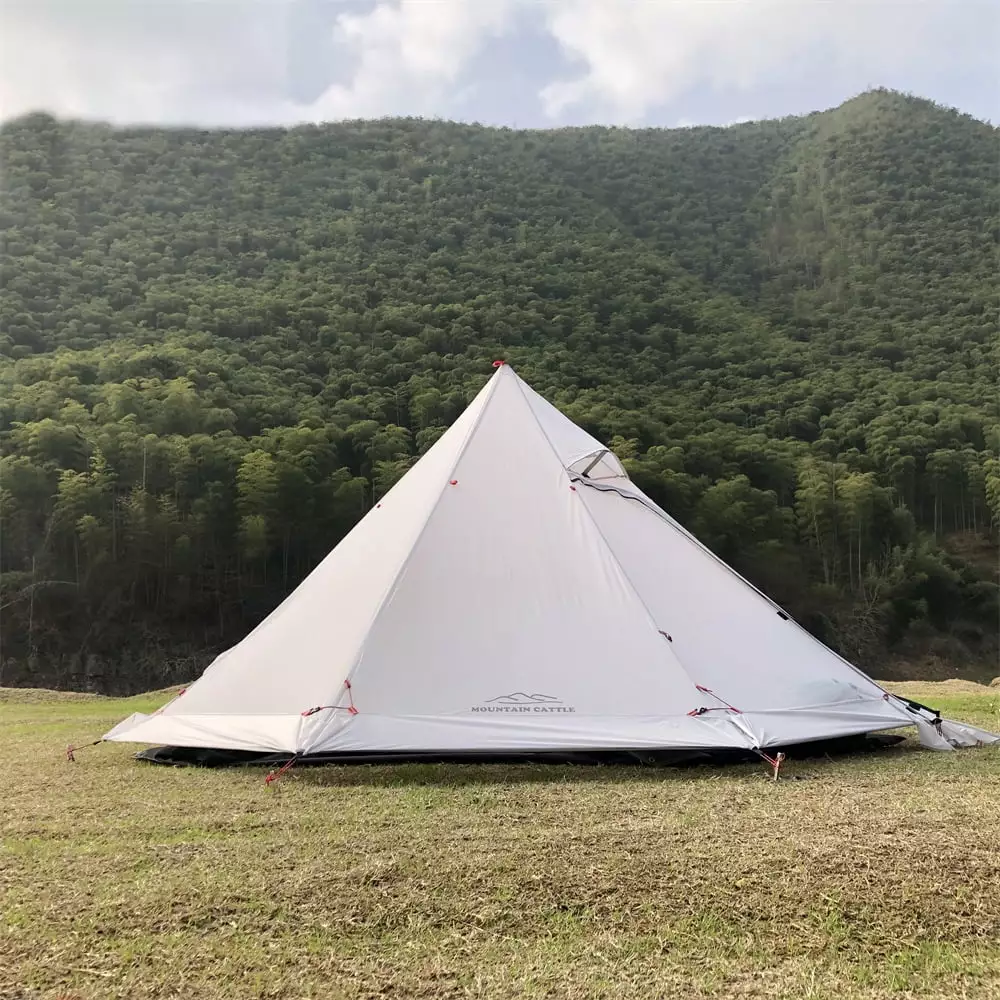 Nebublu Teepee Tent Family Camping and Hiking Stove Jack 10.5 x 5.2 Feet Spacious Shelter