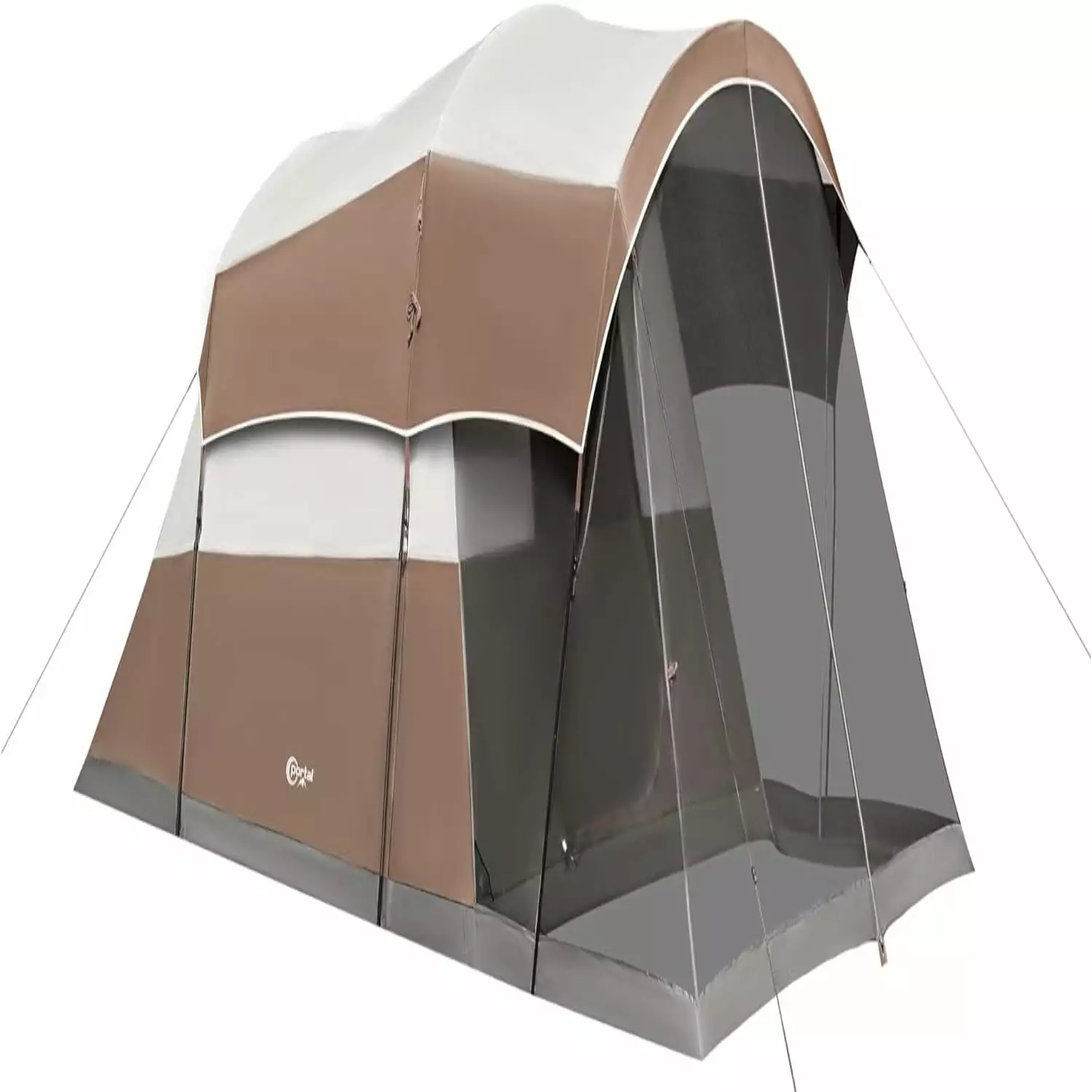 6-8 Person Family Camping Tent Screen Room Water Resistant Big Tunnel Tent Outdoor Camping