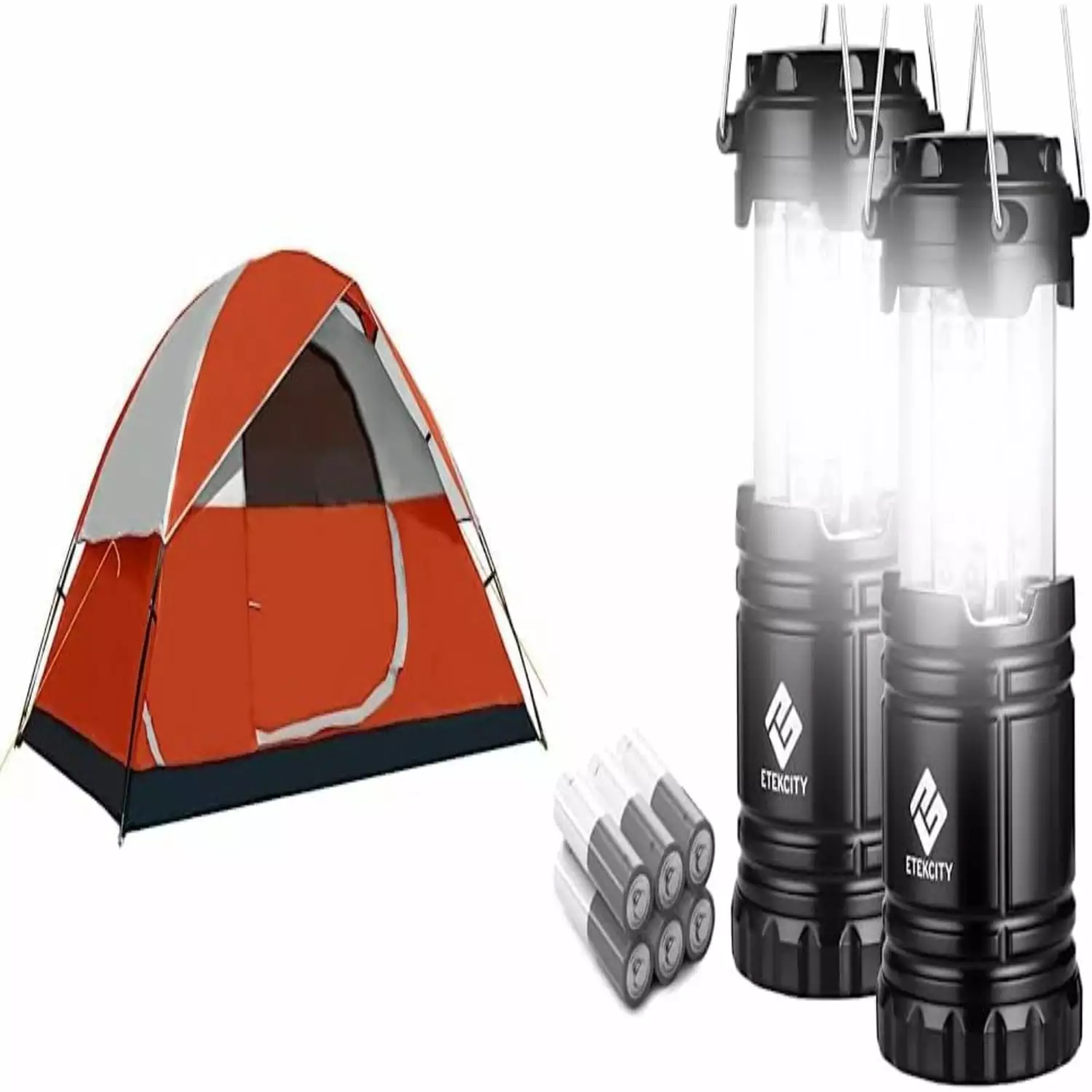 2-6 Person Family Dome Tent Removable Rain Fly Easy Setup Outdoor Camping