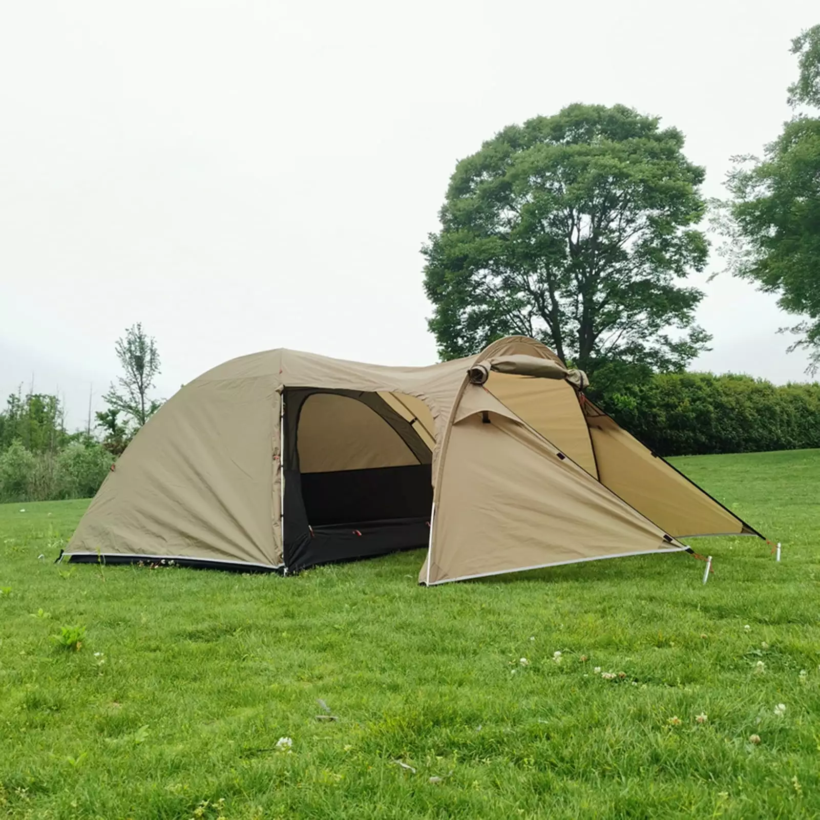 3 Person One Room Waterproof Tent Bedroom Design Outdoor Camping