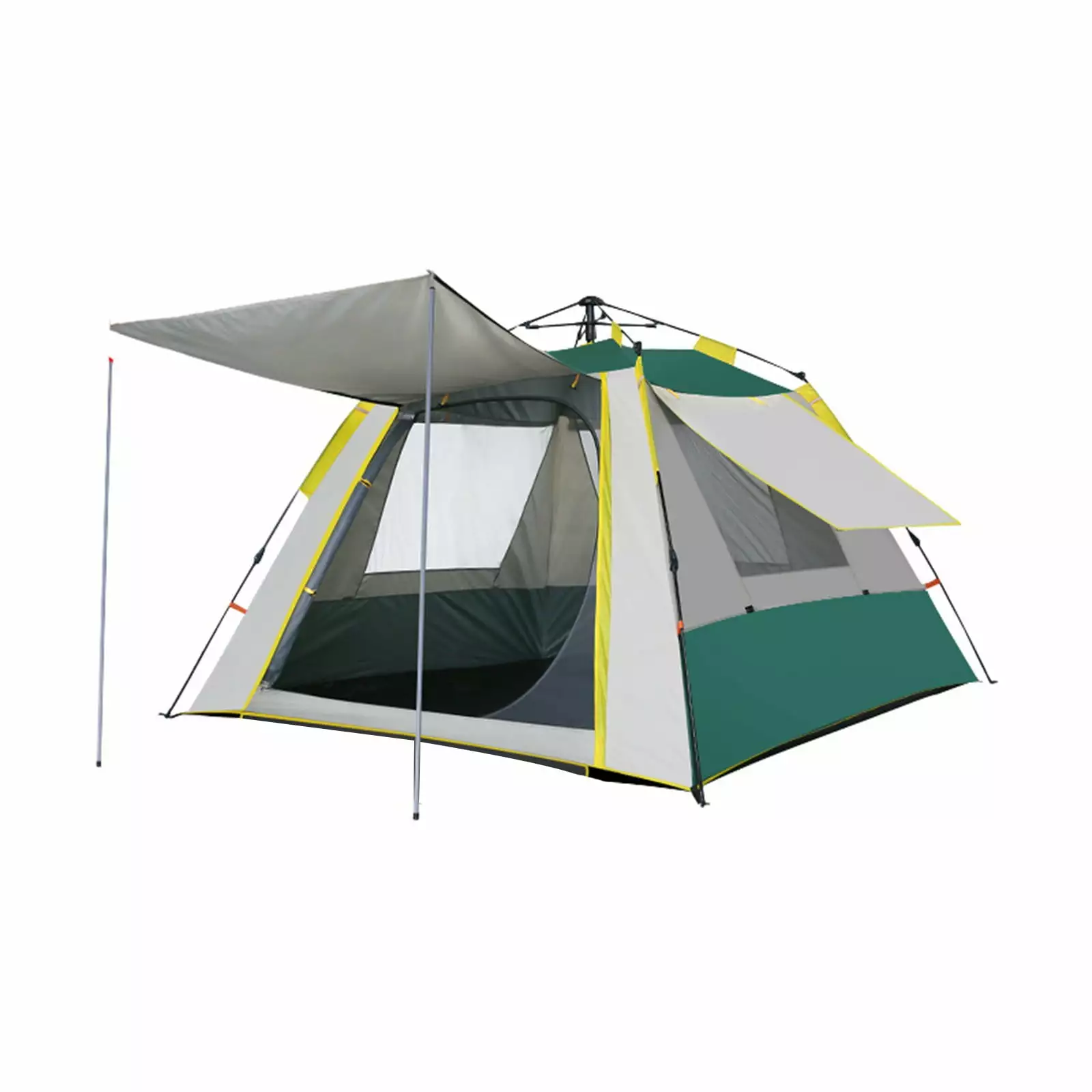 2-3 Person Pop Up Family Camping Tent Portable Instant Waterproof Windproof Tent Hiking Mountaineering