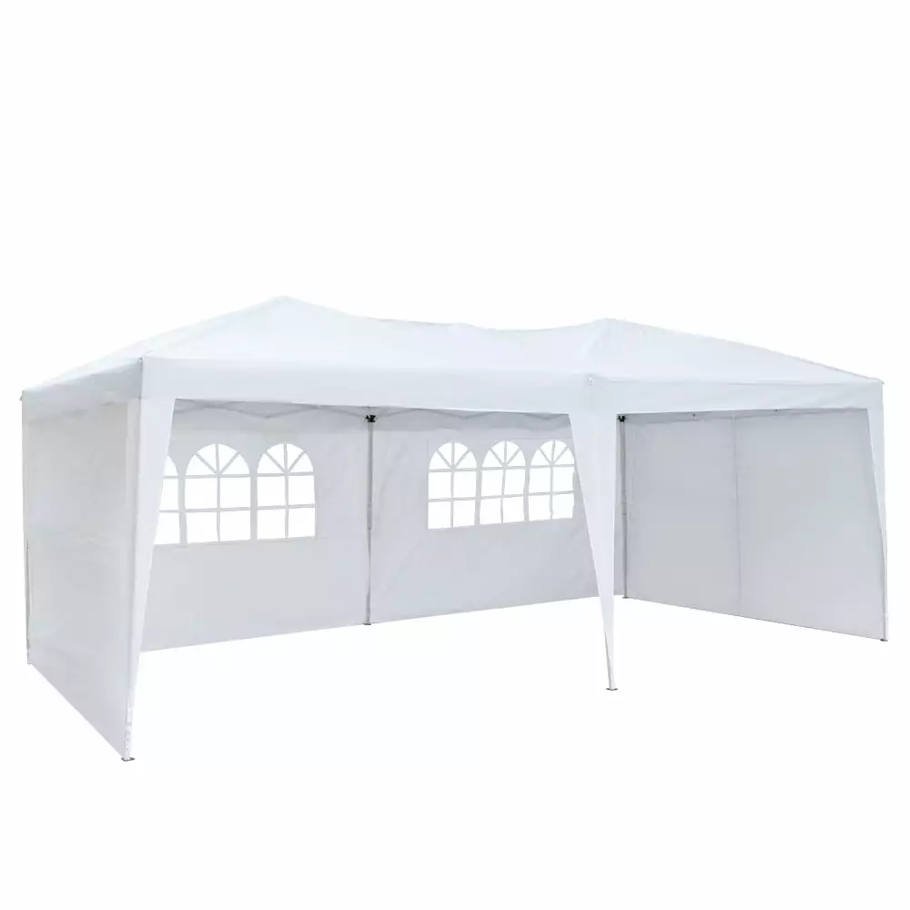 SALE CLEARANCE 3x6m Waterproof Folding Tent Two Windows Outdoor Use 20