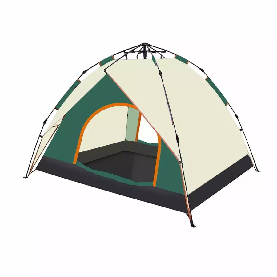 Waterproof Spacious Camping Dome Tent 2/3/4/5 People Outdoor Hiking Backpack Tent