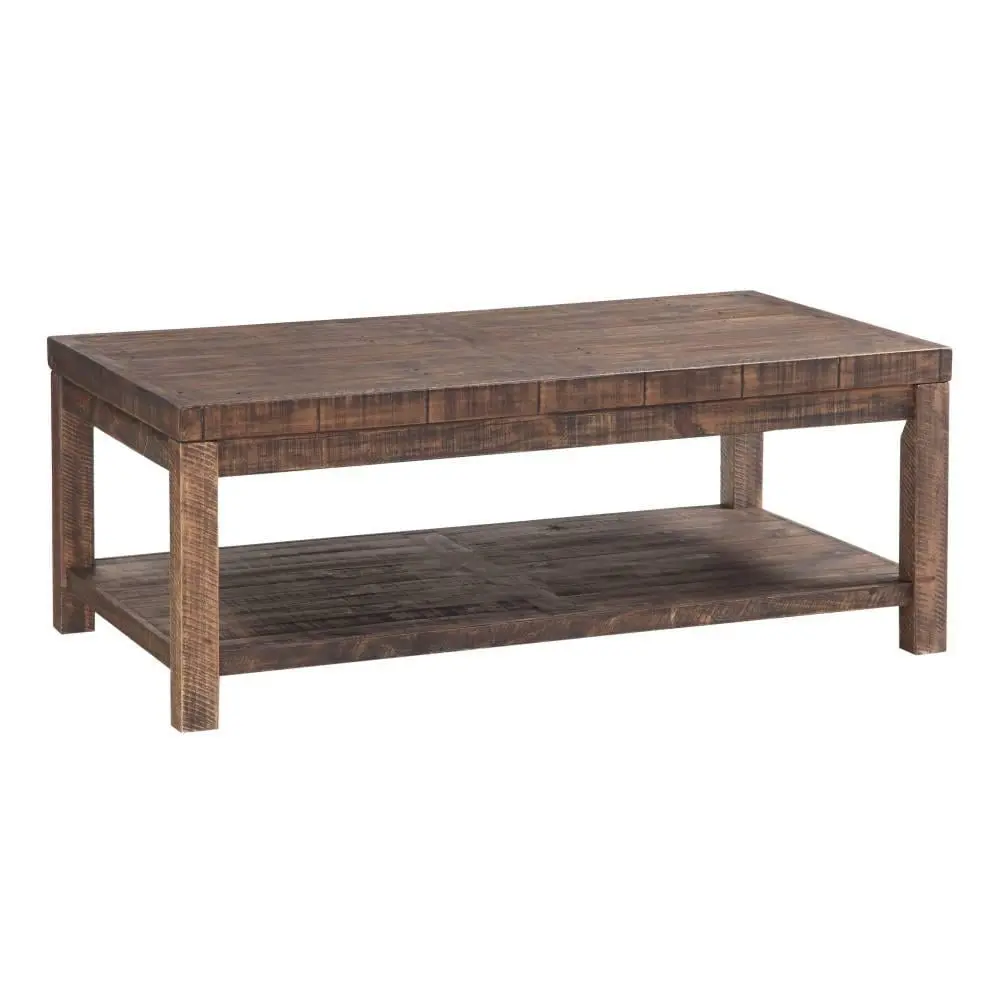 Chapel Farm House Coffee Table Rustic Brown Reclaimed Wood MFiX