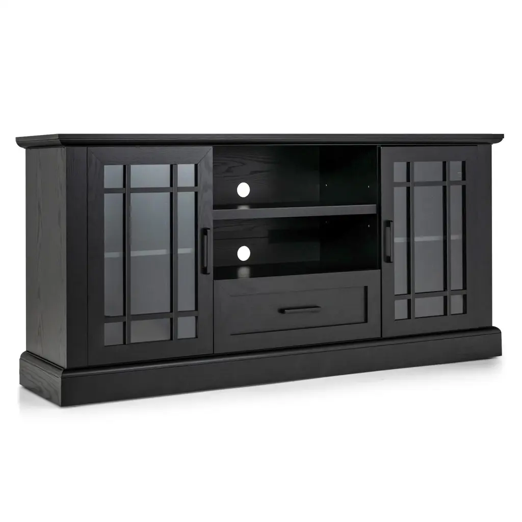 Giantex TV Stand TVs up to 70 Inches Farmhouse Tall Media Console Table Entertainment Center